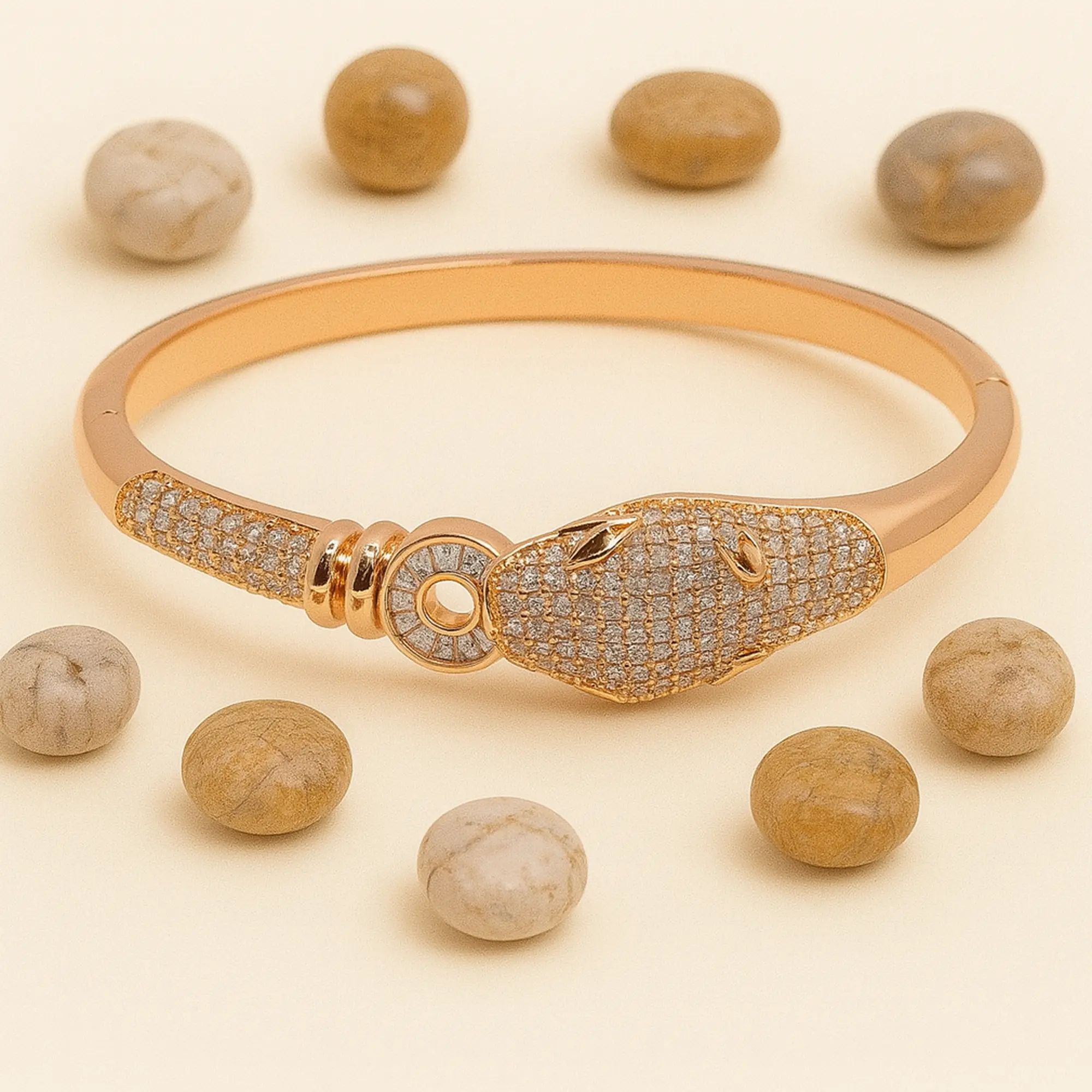 Jaguar Diamond Bracelet - Hover