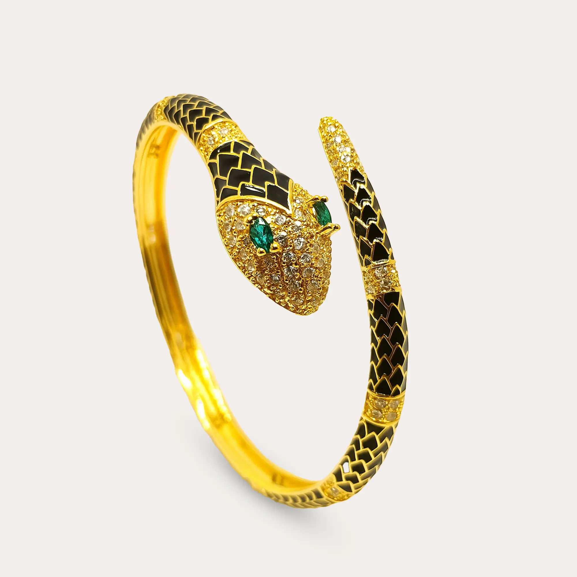 Gold Snake Bracelet