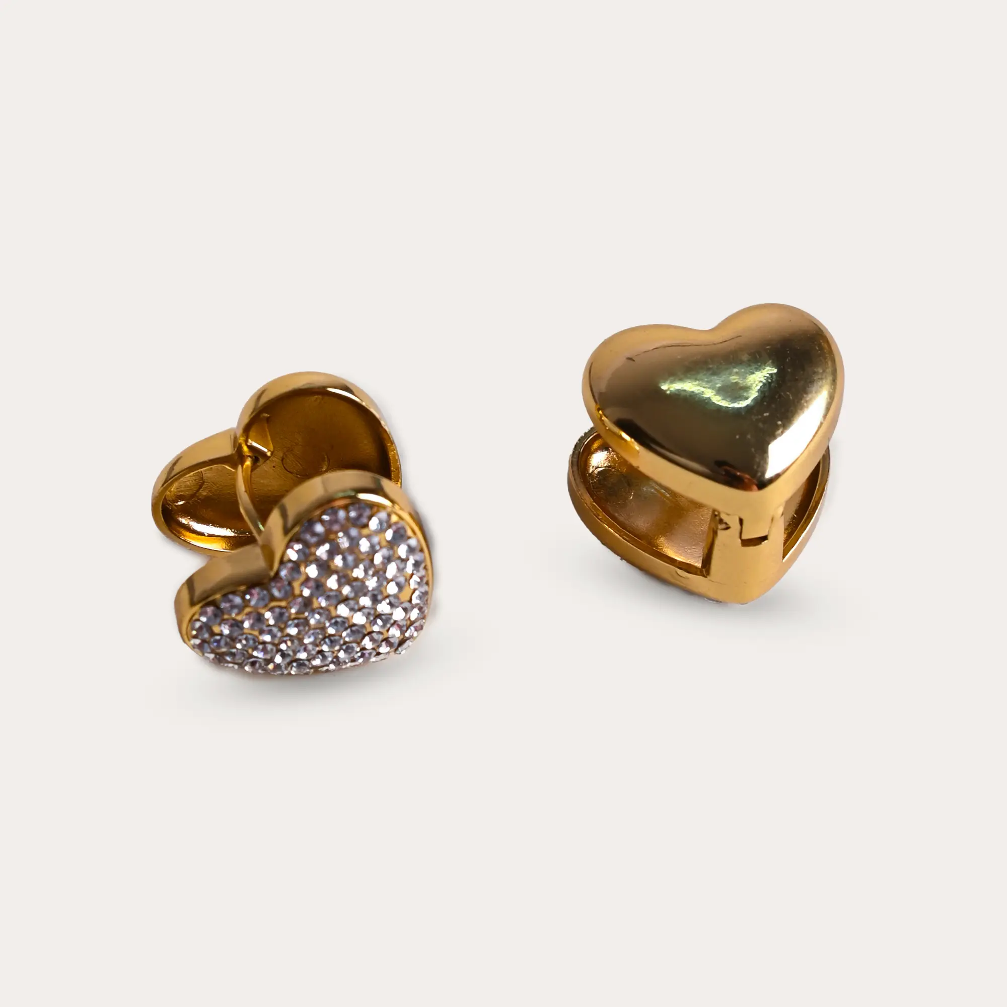 Gold Diablond Earring - Main