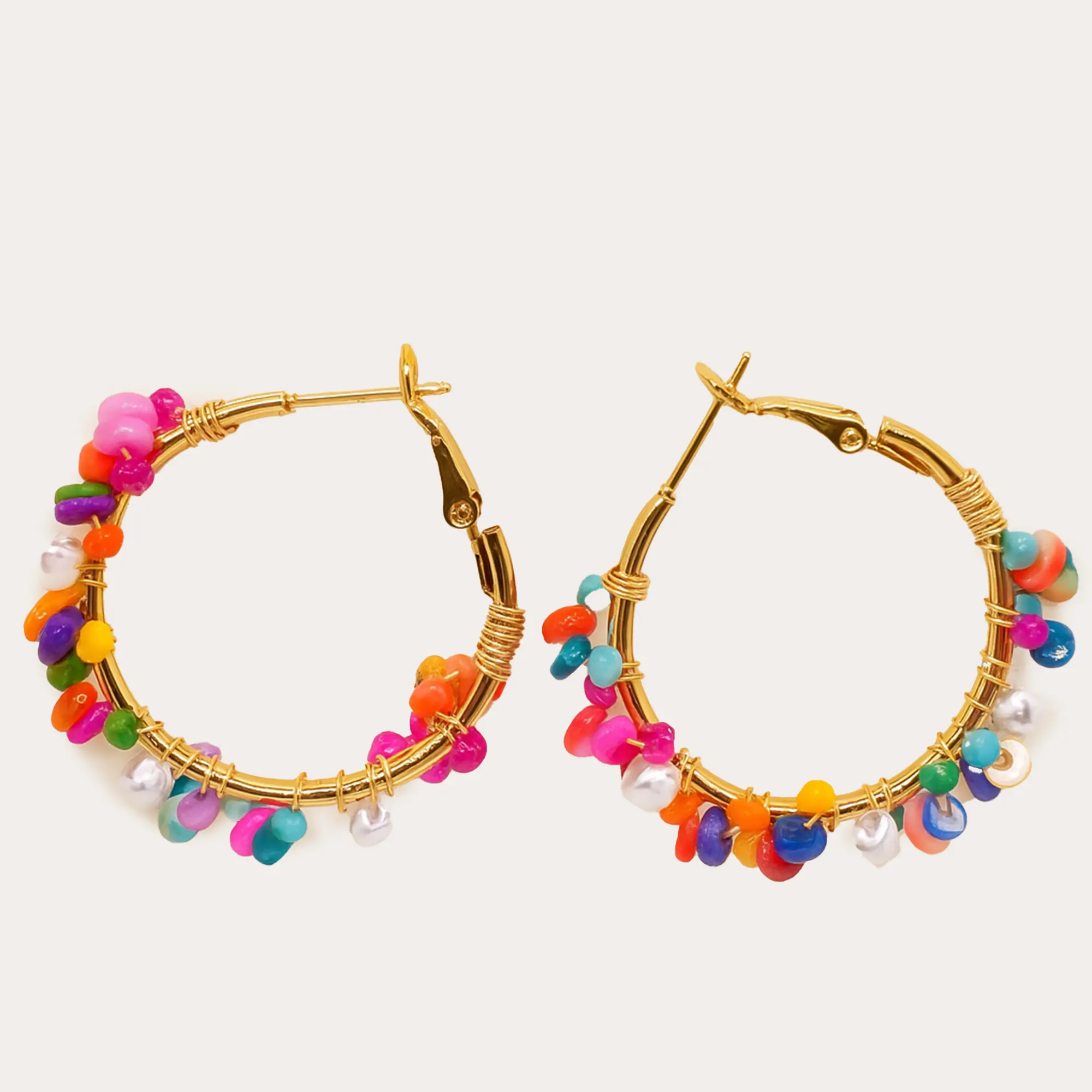 Colorful Cluster Hoops - Main