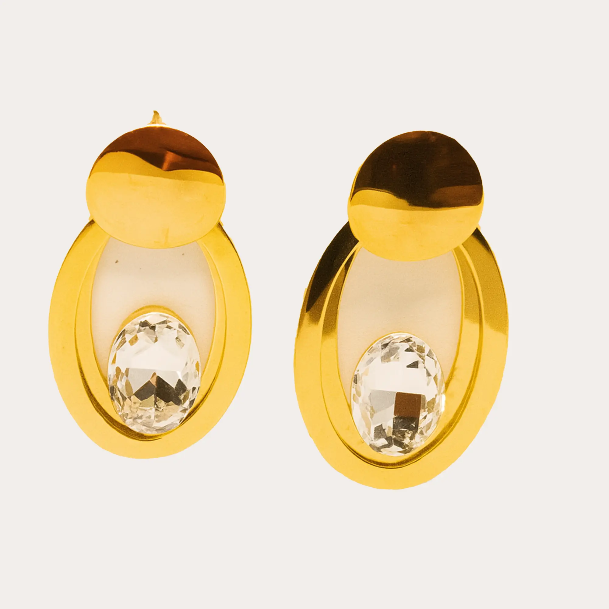 Golden Gemstone Ovals - Main